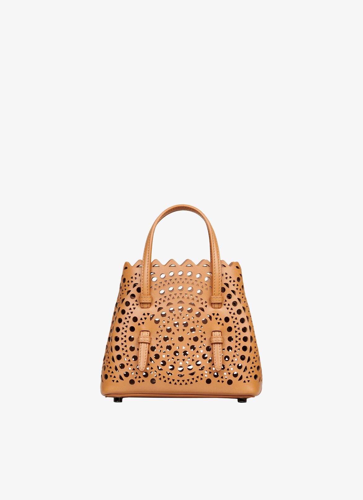 Mina 16 micro bag ALAÏA TAN CLAIR MINA 16 MICRO BAG